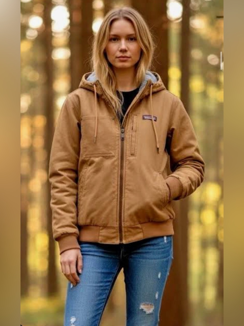 Patagonia iron forge hemp hooded jacket